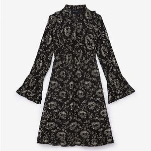 The Kooples Rodeo Snake Silk Dress - NWT!